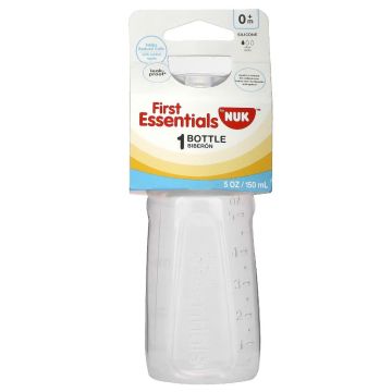 Nuk First Essentials 0M+ Silicone Baby Bottle | 5 oz 