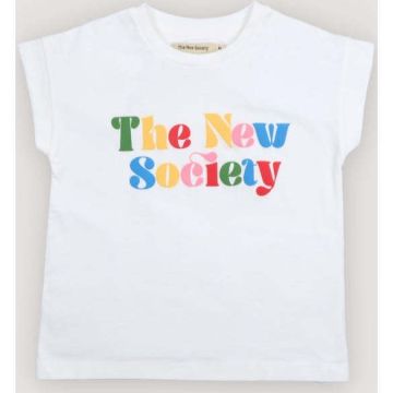 The New Society Wisteria T-Shirt Pure Cloud