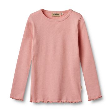 Wheat Rib T-Shirt L/S Ida Rose