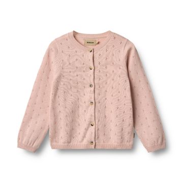 Wheat Knit Cardigan Maia Powder