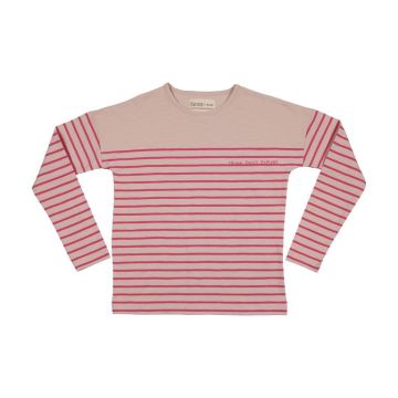 Farren + Me stripes DROP SLEEVE TOP