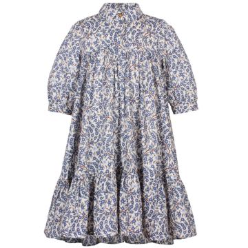 Jessie & James Abby Dress Ditsy Flower Print Blue