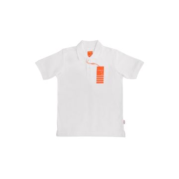Leo & Zachary Boys SS Polo pss-White