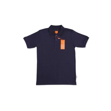 Leo & Zachary Boys SS Polo pss-Navy