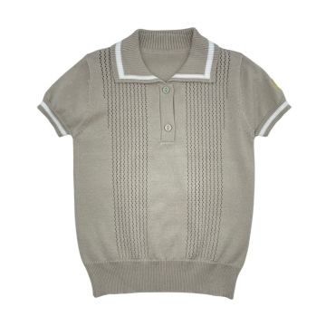 Best Frendz Collar Crew Short Sand