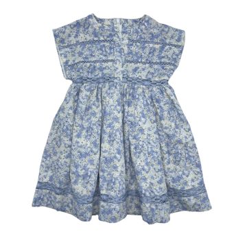 Best Frendz Trim Insert Dress Periwinkle
