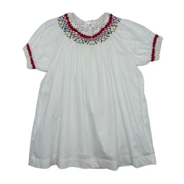 Best Frendz Crochet Garden Dress White