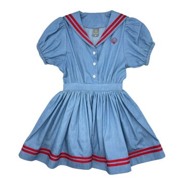 Best Frendz Lone Shell Dress Chambray