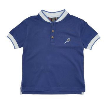 best Frendz Let’s Play Tennis Henley - S/S Indigo