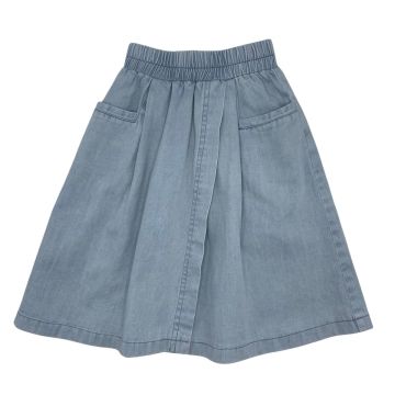 Best Frendz Stonewash Skirt – Regular Length Chambray