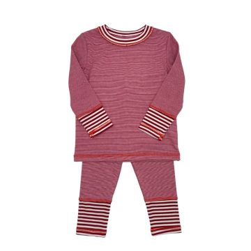 Best Frendz Micro Stripe PJ Red