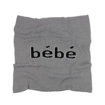Bebe Belinha Bebe Knit Blanket Black
