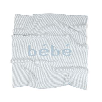 Bebe Belinha Bebe Knit Blanket Light Blue