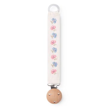 Marmar Alo Embroidery Paci Clip Mini Flower