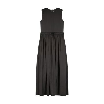 N.M Sleeveless Drawstring Maxi Black