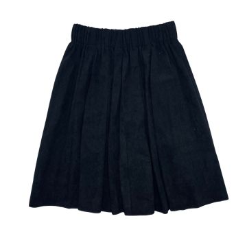 Best Frendz Sunburst Pleat Cord Skirt - Midi