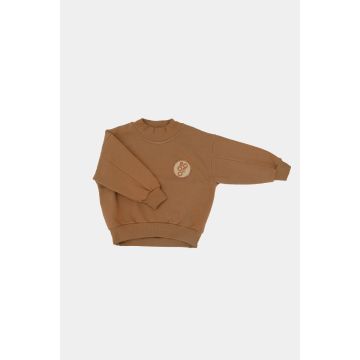 Booso WARM CAMEL GHOST SWEATSHIRT