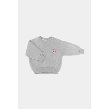 Booso SIMPLE BOOSO SWEATSHIRT Gray marl