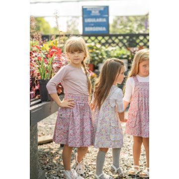 Best Frendz Ditzy Floral Skirt Lemon