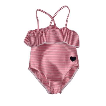 Best Frendz SeerSucker Coral Bathing Suit