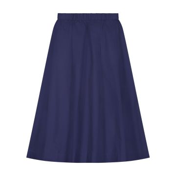 N.M Gathered Skirt Navy