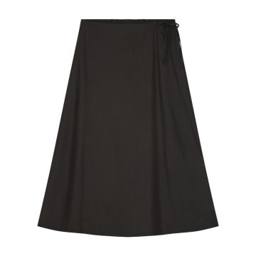 N.M Wrap Skirt Black