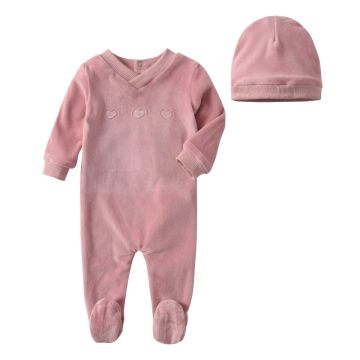 Mon Cheri V-neck Footie