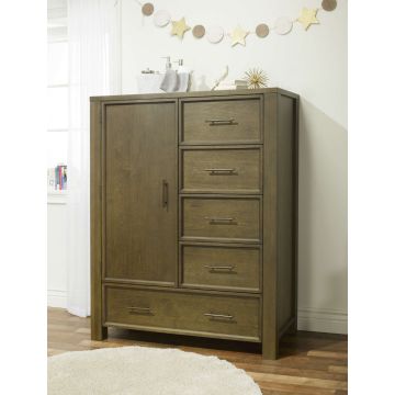 Sorelle Floating Chifferobe in Charcoal
