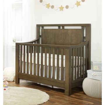 Sorelle Floating 4 In 1 Crib in Charcoal