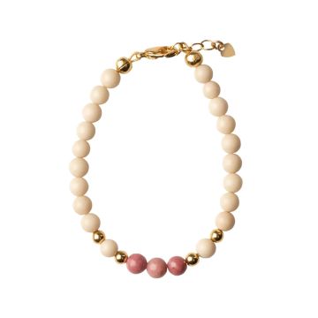 Picky Baby Dye Jade With Blush Beads
