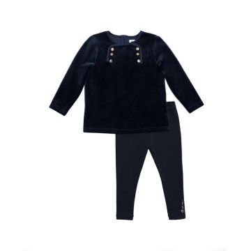 Bonjour Boys Gold Button Two-Piece