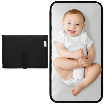 Comfy Cubs Compact Portable Changing Pad Solid Black