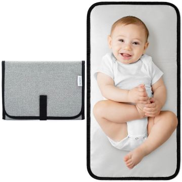 Comfy Cubs Compact Portable Changing Pad Grey