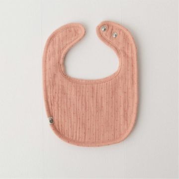 lil legs pink dot bib