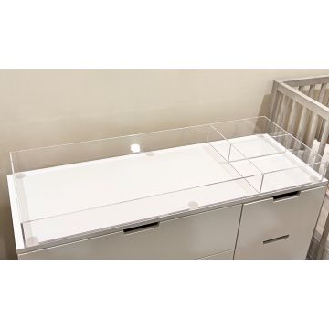 Lucite Dresser Top Changing Tray