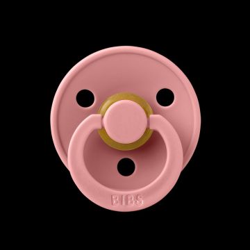 Bibs Single Anatomical Latex Dusty Pink Size 1 