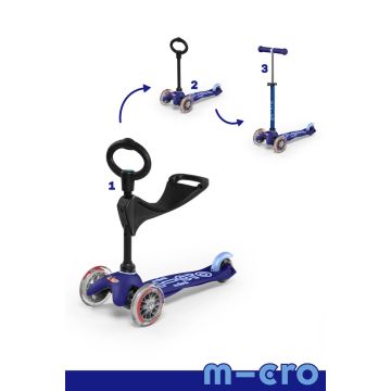 Micro Mini 3in1 Deluxe Scooter