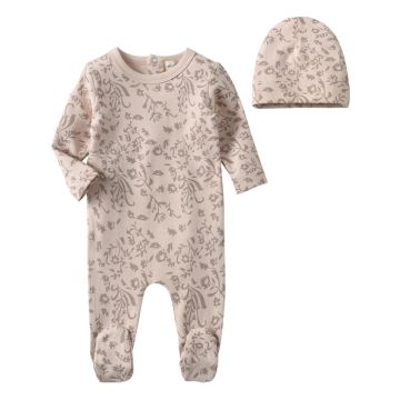 Mon Cheri Floral Print Footie