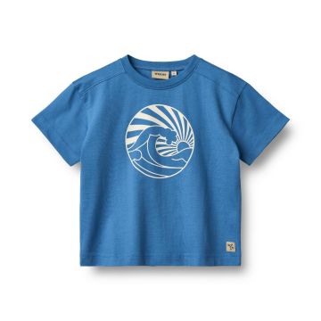 Wheat T-Shirt S/S Wally Blue