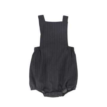Bace Striped Wool Bubble Romper 