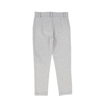 Bamboo Wool Stretch Pants Light Grey