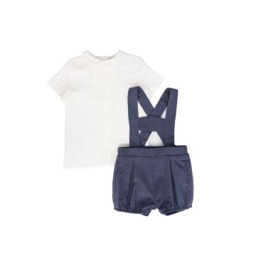 Bamboo Suspender Short Set 