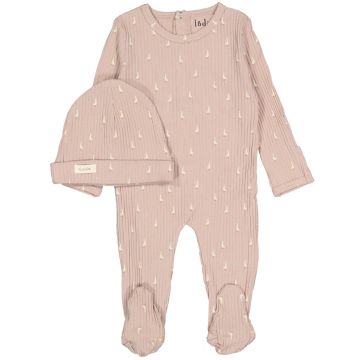 Ladida Goose Romper + Beanie Set