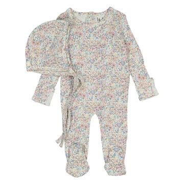 Ladida Secret Garden Romper + Bonnet Set