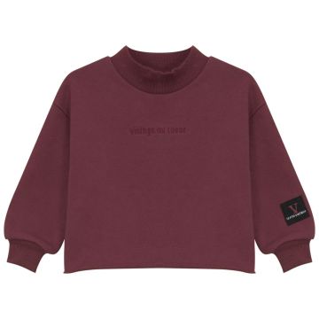 Calla Lili GIRL SWEATSHIRT Cranberry
