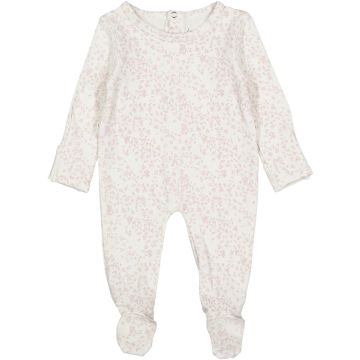 Lovely littles The Printed Romper Flutter Pointelle