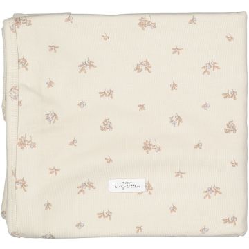 Lovely littles The Printed Blanket - Berry Blue