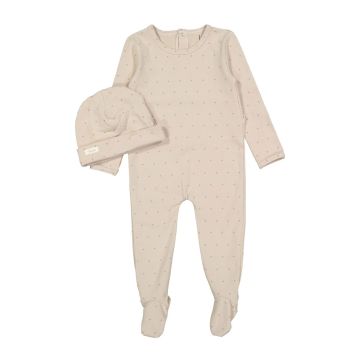Ladida Sand star print romper and hat