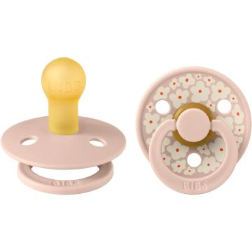 Bibs 2 pack Studio Colour Rubber Size 2 Jasmine Blush Mix