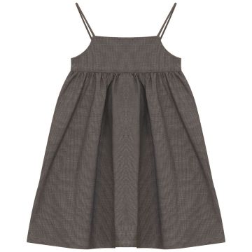 Calla Lili GIRL TWEED DRESS Brown
